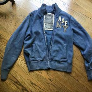 Abercrombie & Fitch zip up sweatshirt