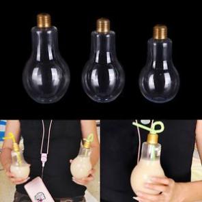 Light bulb shap drinking bottles