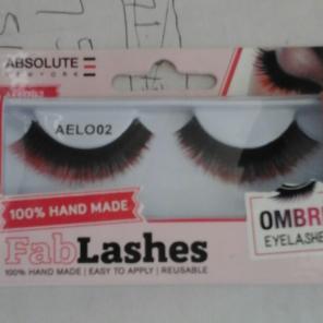 human hair brown blondish dark eyelash
