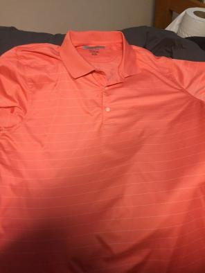 Pink Golf Polo