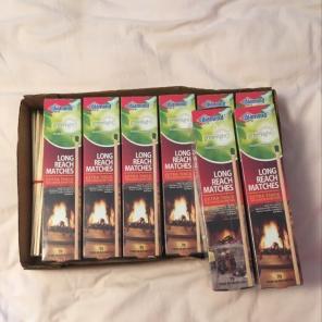 8 Boxes Of 75 Long Reach Matches