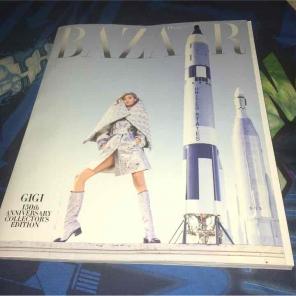 Bazaar Magazine Gigi hadid