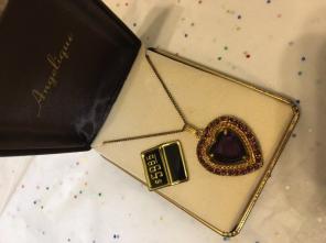Vintage Heart Necklace By Angelique