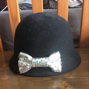 Bowler Hat W/ Bow