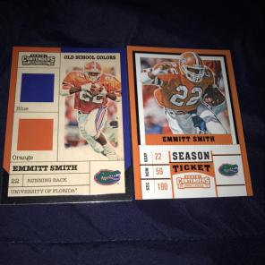 2017 Cowboys HOF Emmitt Smith Insert