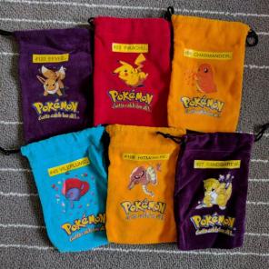Pokémon cinch bags