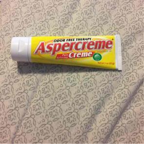 Brand new aspercreme