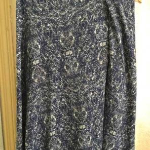 "Skulls" Maxi LULAROE EUC WORN TWICE