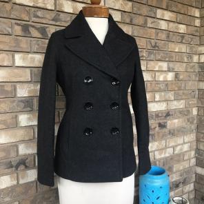 Michael Kors Wool Pea Coat S
