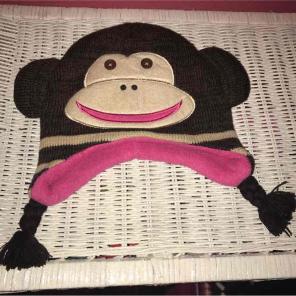 Baby monkey hat