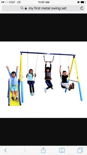 Children's Swing Set