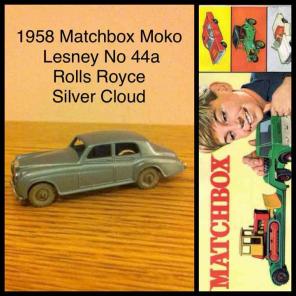 1958 Matchbox Lesney #44a Rolls Royce