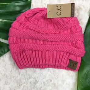 C.C Beanie In New Candy Pink