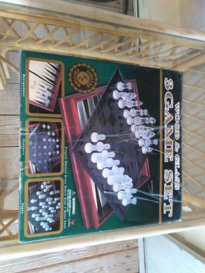 Wood & Glass 3 Game Set