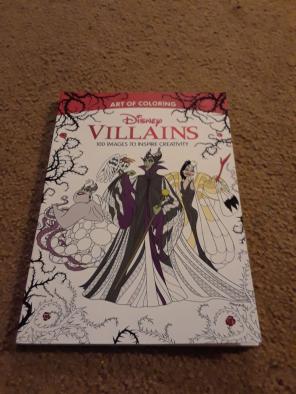 Disney Villains Art of coloring book