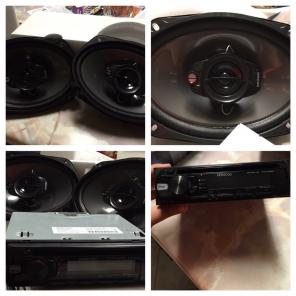 Kenwood Car Radio And Speakers