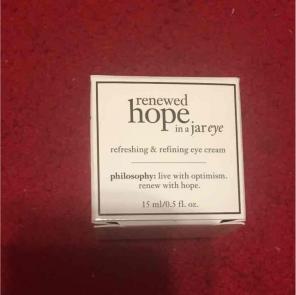 Renewed Hope in a jar eye cream