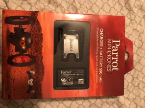 parrot drone battery and charger