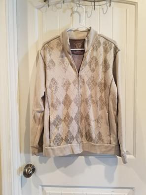 M zip up