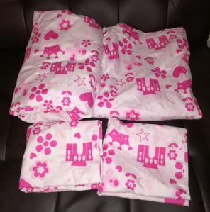 Twin sheets set (princess)