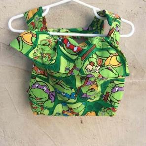 TMNT Handmade toddler safety backpack