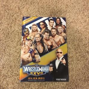 Wwe Wrestlemania 27 Event Program