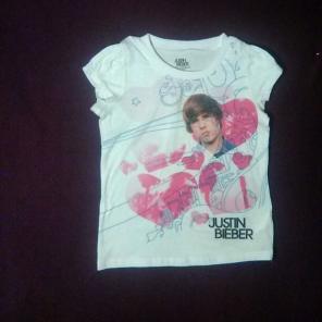 Justin Bieber tee shirt