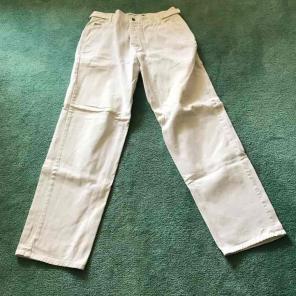 Men's Vintage Guess White Jeans