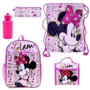 Disney's Minnie Mouse 5PC Backpack Set