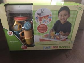 Just Like Home Toy Kitchen Sink