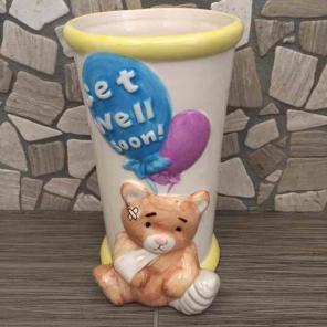 New Get Well Soon Teddy Bear Planter