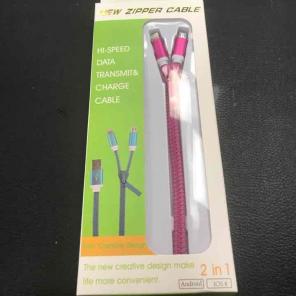 2 in 1 cable charge 2 for $10