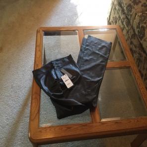 Zara Leather Pants NWT