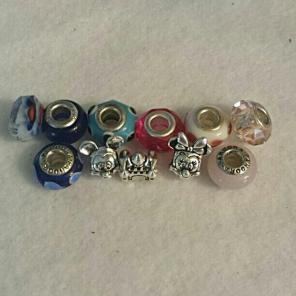 Minnie / mickey 925/castle charms spacer