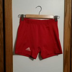 Women's red spandex