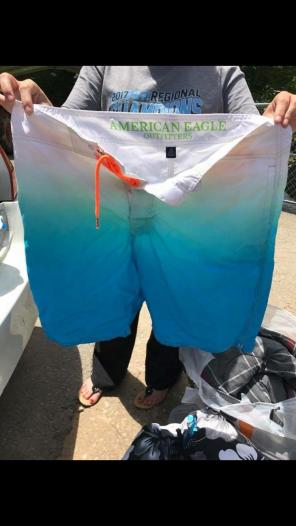 Mens American Eagle Swimming Trunks