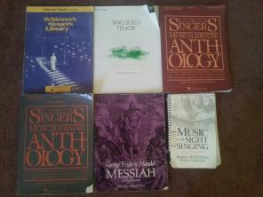 Baritone/Tenor Sheet Music Lot