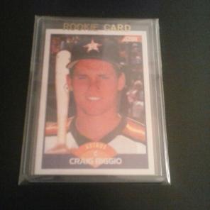 Craig Biggio 1989 Score #237 Rookie Card