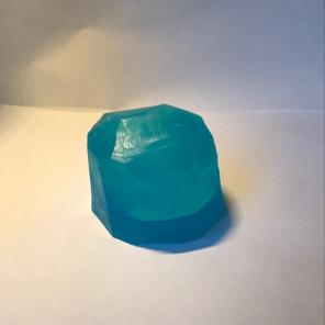 Large Blue Gemstone Soap