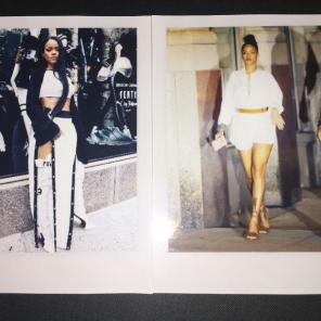 Rihanna Robyn Fenty Polaroids