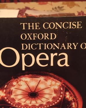 DICTIONARY OF OPERA LIKE NEW FREE SHIPPI