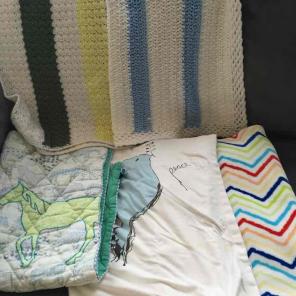 Awesome lot of baby blankets