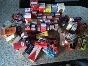 Huge Lot of 70 Untested radio tubes obo