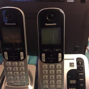 3 Piece Set Panasonic Telephone