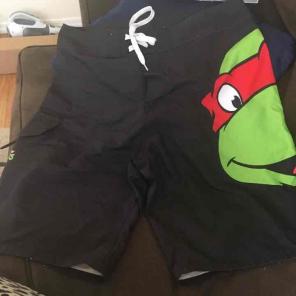 Ninja turtles board shorts/bathing suit