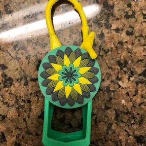 Hand sanitizer holder