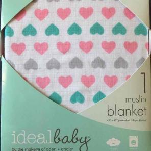 Muslin receiving blanket