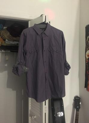 Light Purple Button Up
