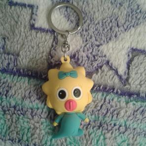 The simpsons keyhain