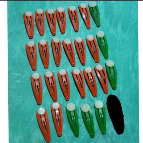 Hair Clip Lot with Blank Pads